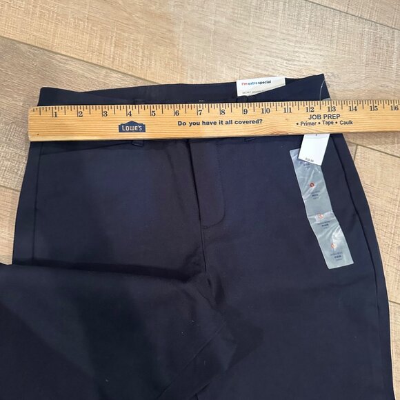 OLD NAVY BLUE WOMENS HIGH RISE PIXIE PANTS SIZE 0 NEW - Picture 4 of 10
